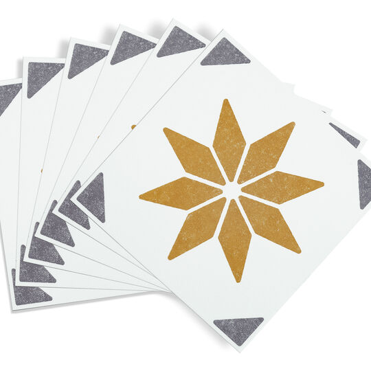 selbstklebende Wandfliesen Wall Tiles Alia gold (6er Set) image number null